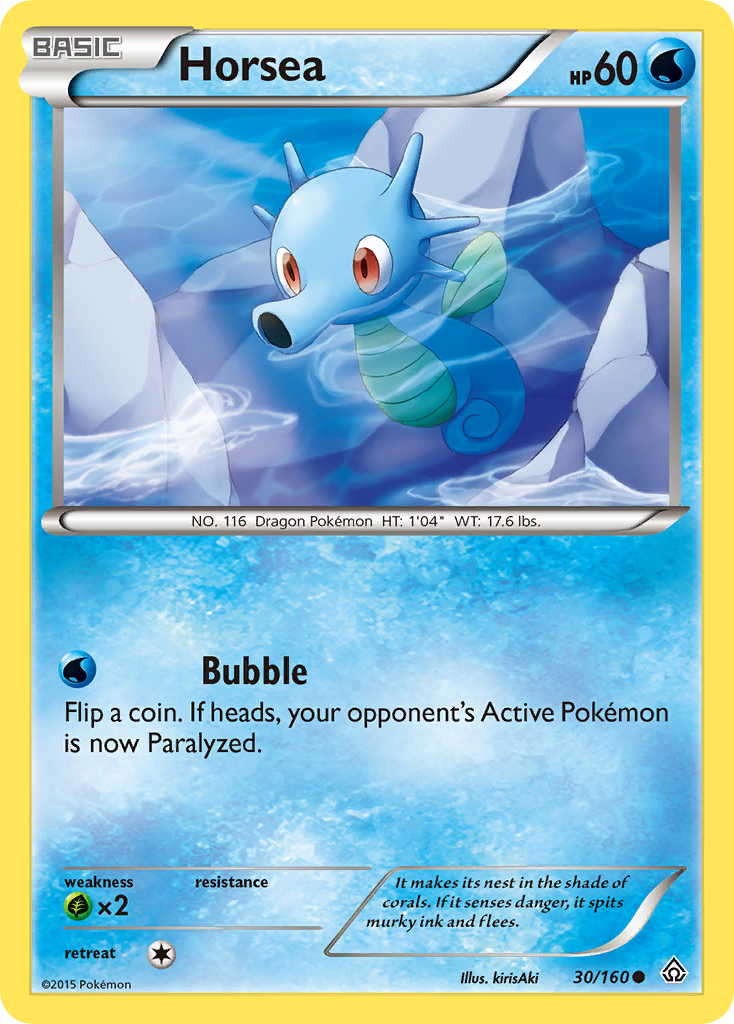 Horsea (30/160) [XY: Primal Clash] | Fandemonia Ltd