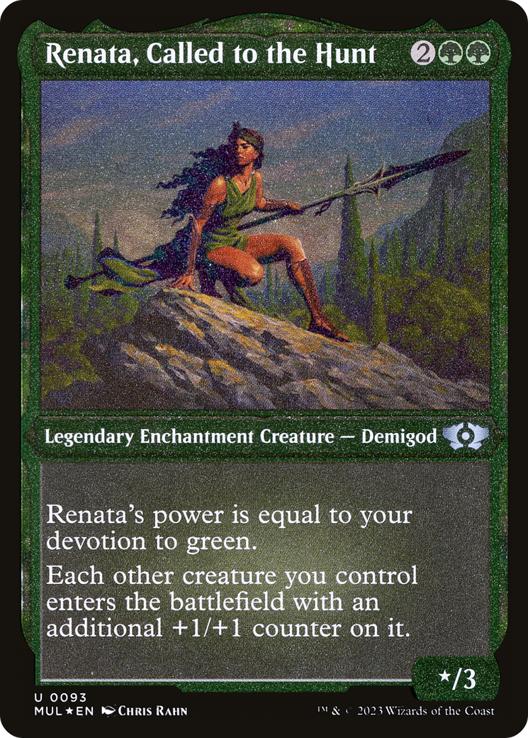 Renata, Called to the Hunt (Foil Etched) [Multiverse Legends] | Fandemonia Ltd