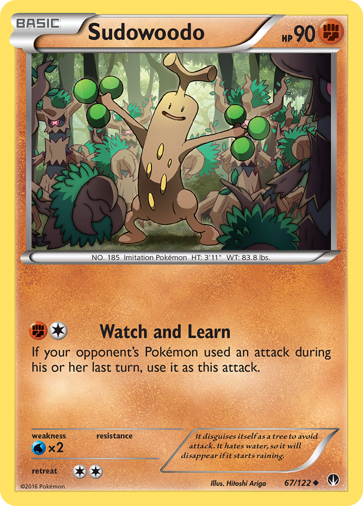 Sudowoodo (67/122) [XY: BREAKpoint] | Fandemonia Ltd