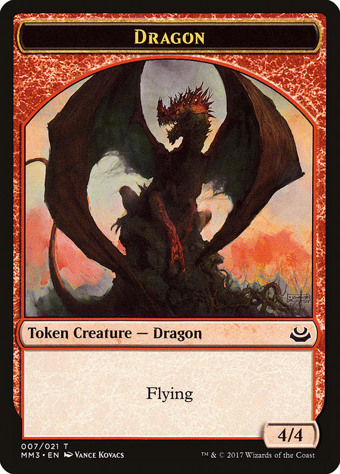 Dragon [Modern Masters 2017 Tokens] | Fandemonia Ltd