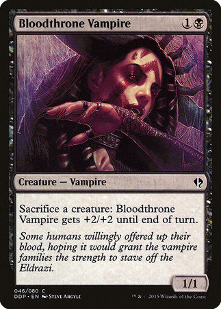 Bloodthrone Vampire [Duel Decks: Zendikar vs. Eldrazi] | Fandemonia Ltd