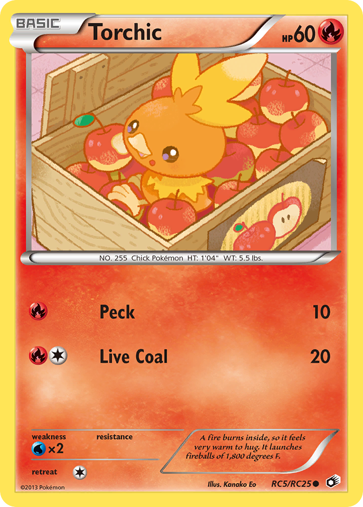 Torchic (RC5/RC25) [Black & White: Legendary Treasures] | Fandemonia Ltd