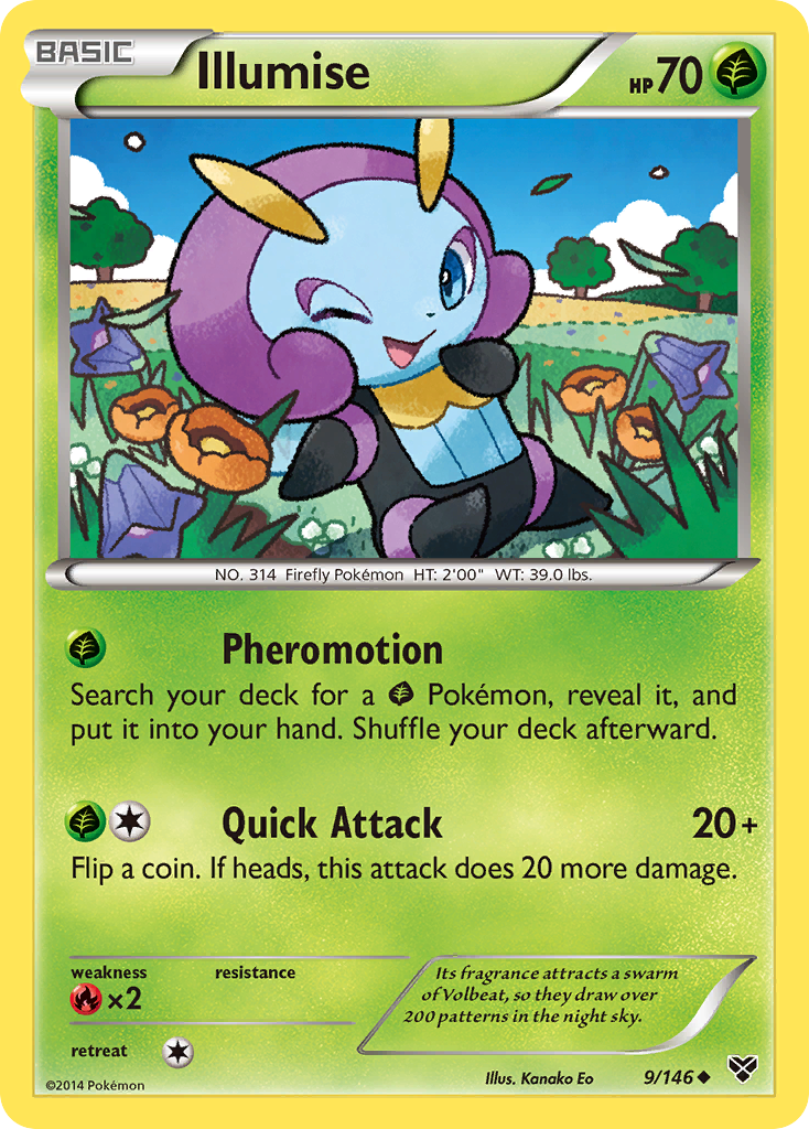 Illumise (9/146) [XY: Base Set] | Fandemonia Ltd