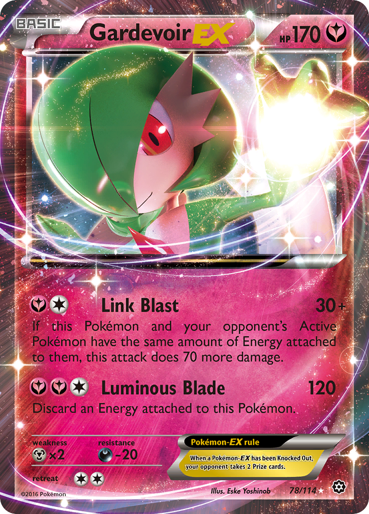 Gardevoir EX (78/114) [XY: Steam Siege] | Fandemonia Ltd