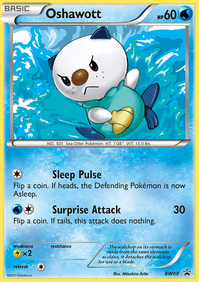 Oshawott (BW08) [Black & White: Black Star Promos] | Fandemonia Ltd