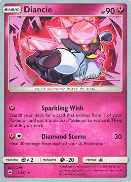 Diancie (94/147) (Infinite Force - Diego Cassiraga) [World Championships 2017] | Fandemonia Ltd