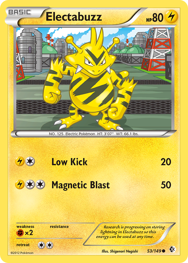 Electabuzz (53/149) [Black & White: Boundaries Crossed] | Fandemonia Ltd