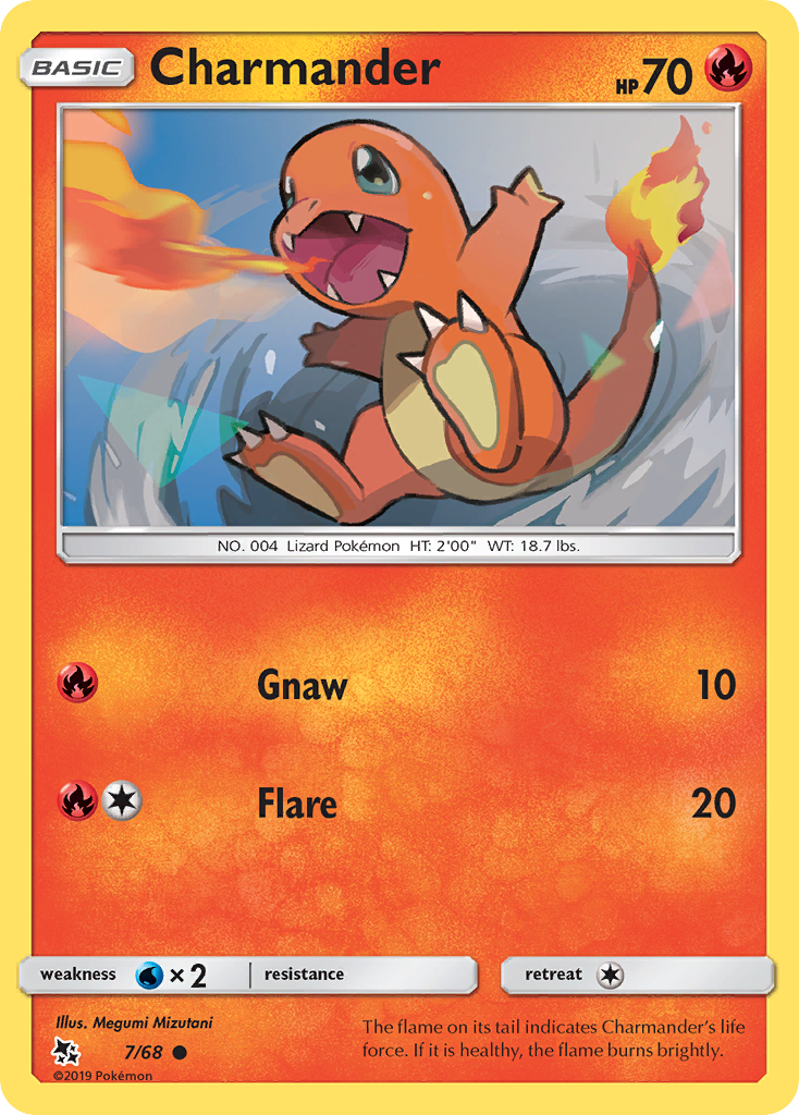 Charmander (7/68) [Sun & Moon: Hidden Fates] | Fandemonia Ltd