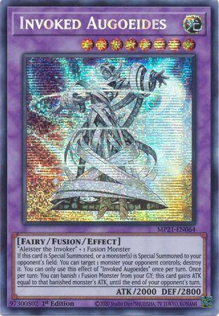 Invoked Augoeides [MP21-EN064] Prismatic Secret Rare | Fandemonia Ltd