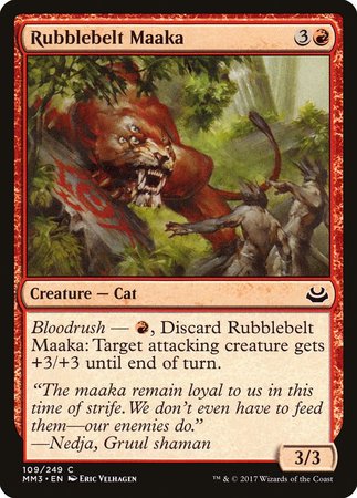 Rubblebelt Maaka [Modern Masters 2017] | Fandemonia Ltd