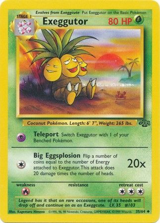 Exeggutor (35/64) [Jungle Unlimited] | Fandemonia Ltd