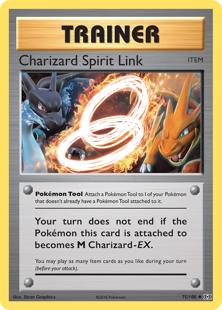 Charizard Spirit Link (75/108) [XY: Evolutions] | Fandemonia Ltd