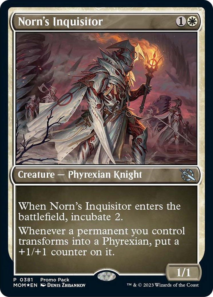 Norn's Inquisitor (Promo Pack) [March of the Machine Promos] | Fandemonia Ltd