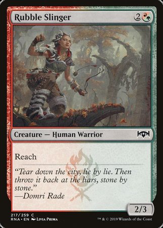 Rubble Slinger [Ravnica Allegiance] | Fandemonia Ltd