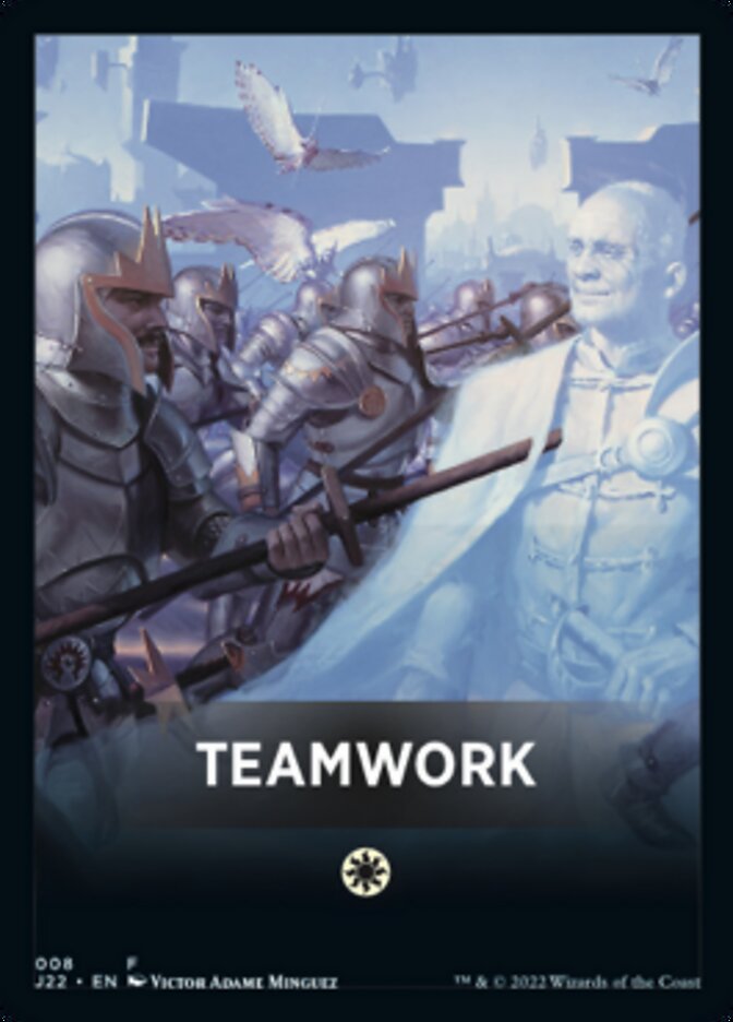 Teamwork Theme Card [Jumpstart 2022 Front Cards] | Fandemonia Ltd