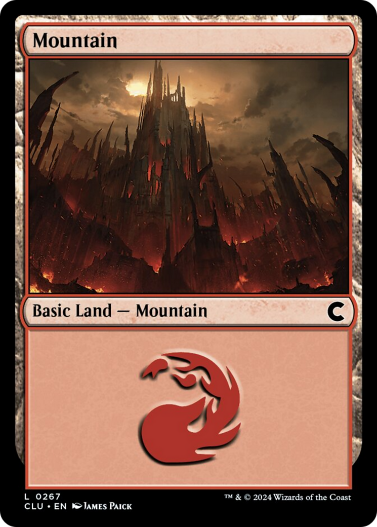 Mountain (0267) [Ravnica: Clue Edition] | Fandemonia Ltd