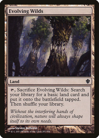 Evolving Wilds [Commander 2013] | Fandemonia Ltd