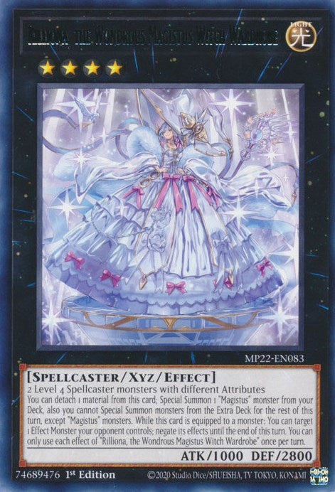 Rilliona, the Wondrous Magistus Witch Wardrobe [MP22-EN083] Rare | Fandemonia Ltd