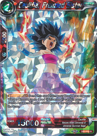 Caulifla, Frenzied Sister (DB1-010) [Dragon Brawl] | Fandemonia Ltd