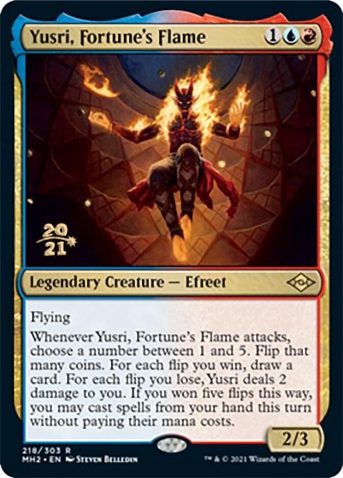 Yusri, Fortune's Flame [Modern Horizons 2 Prerelease Promos] | Fandemonia Ltd