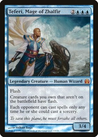 Teferi, Mage of Zhalfir [From the Vault: Legends] | Fandemonia Ltd