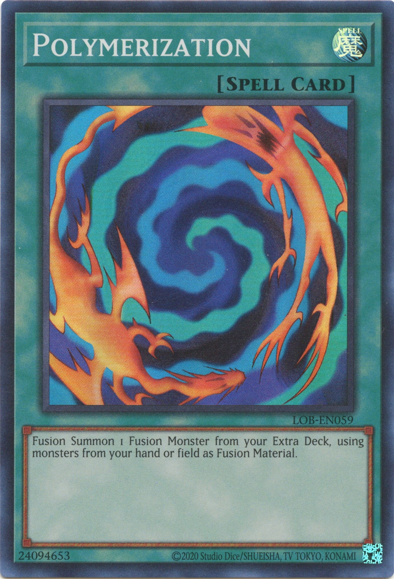 Polymerization (25th Anniversary) [LOB-EN059] Super Rare | Fandemonia Ltd