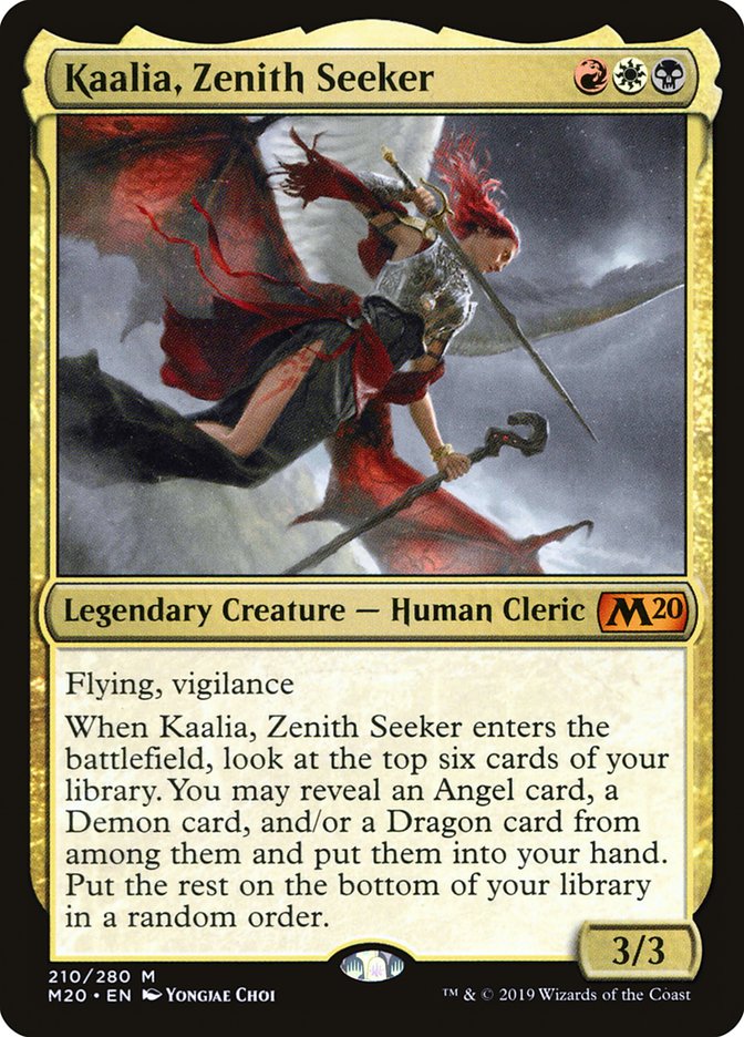 Kaalia, Zenith Seeker [Core Set 2020] | Fandemonia Ltd