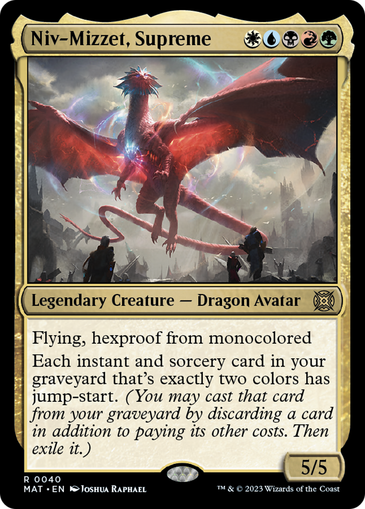 Niv-Mizzet, Supreme [March of the Machine: The Aftermath] | Fandemonia Ltd