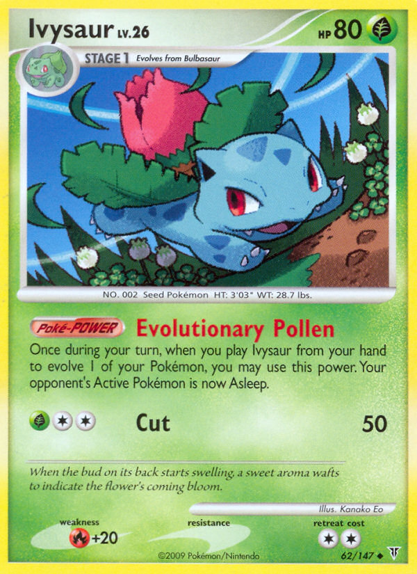 Ivysaur (62/147) [Platinum: Supreme Victors] | Fandemonia Ltd