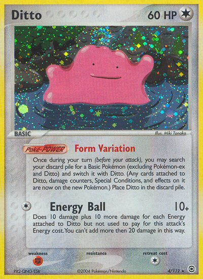 Ditto (4/112) [EX: FireRed & LeafGreen] | Fandemonia Ltd