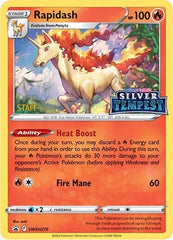 Rapidash (SWSH270) (Prerelease) (Staff) [Sword & Shield: Black Star Promos] | Fandemonia Ltd