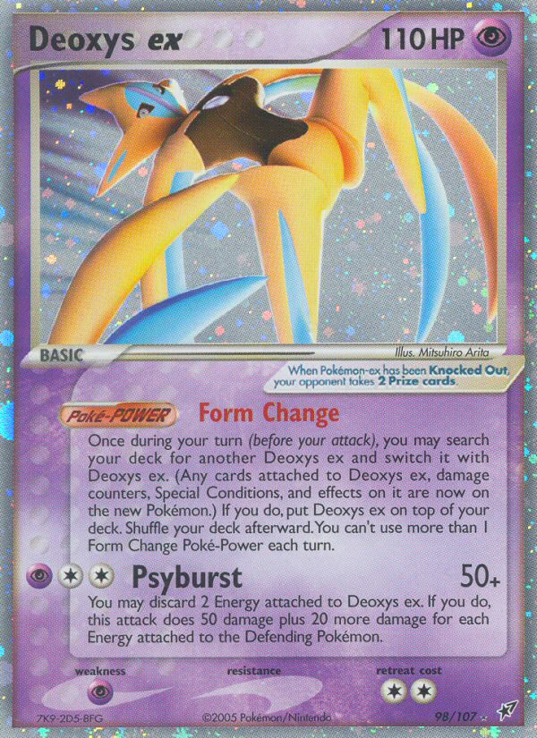 Deoxys ex (98/107) [EX: Deoxys] | Fandemonia Ltd