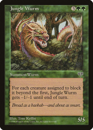 Jungle Wurm [Mirage] | Fandemonia Ltd