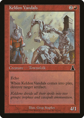 Keldon Vandals [Urza's Destiny] | Fandemonia Ltd