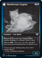 Mischievous Catgeist // Catlike Curiosity [Innistrad: Double Feature] | Fandemonia Ltd