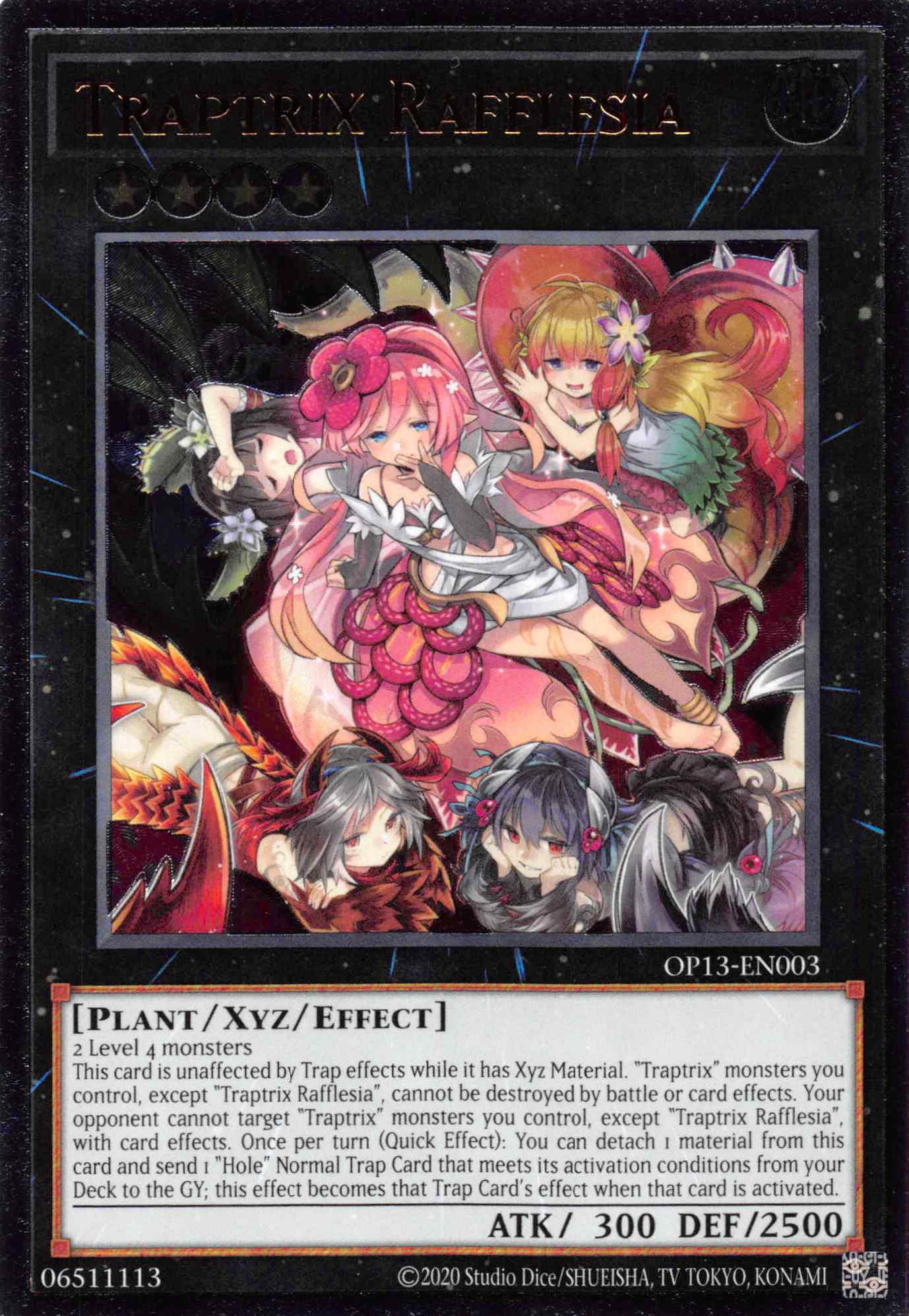 Traptrix Rafflesia [OP13-EN003] Ultimate Rare | Fandemonia Ltd