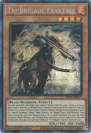 Tri-Brigade Fraktall [MP21-EN171] Prismatic Secret Rare | Fandemonia Ltd