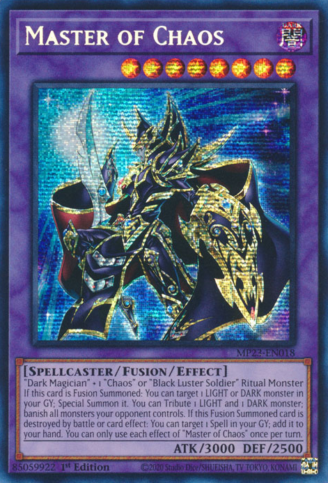 Master of Chaos [MP23-EN018] Prismatic Secret Rare | Fandemonia Ltd