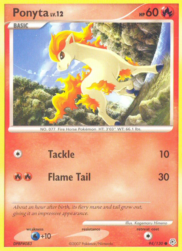 Ponyta (94/130) [Diamond & Pearl: Base Set] | Fandemonia Ltd