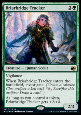 Briarbridge Tracker (Promo Pack) [Innistrad: Midnight Hunt Promos] | Fandemonia Ltd