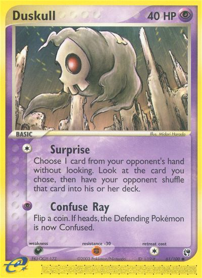 Duskull (61/100) [EX: Sandstorm] | Fandemonia Ltd