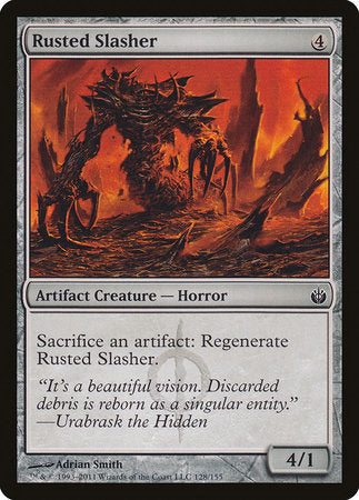 Rusted Slasher [Mirrodin Besieged] | Fandemonia Ltd