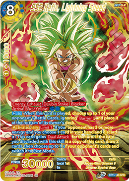 SS2 Kefla, Lightning Speed (SPR) (BT15-148) [Saiyan Showdown] | Fandemonia Ltd