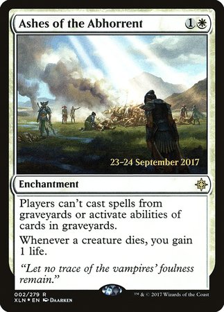 Ashes of the Abhorrent [Ixalan Promos] | Fandemonia Ltd