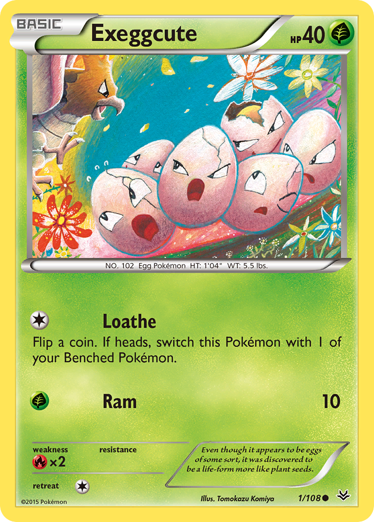 Exeggcute (1/108) [XY: Roaring Skies] | Fandemonia Ltd