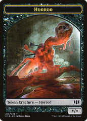 Horror // Zombie (016/036) Double-sided Token [Commander 2014 Tokens] | Fandemonia Ltd