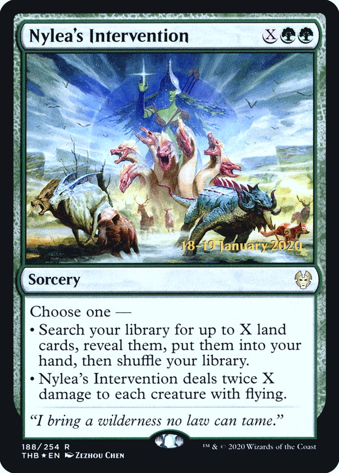 Nylea's Intervention [Theros Beyond Death Prerelease Promos] | Fandemonia Ltd