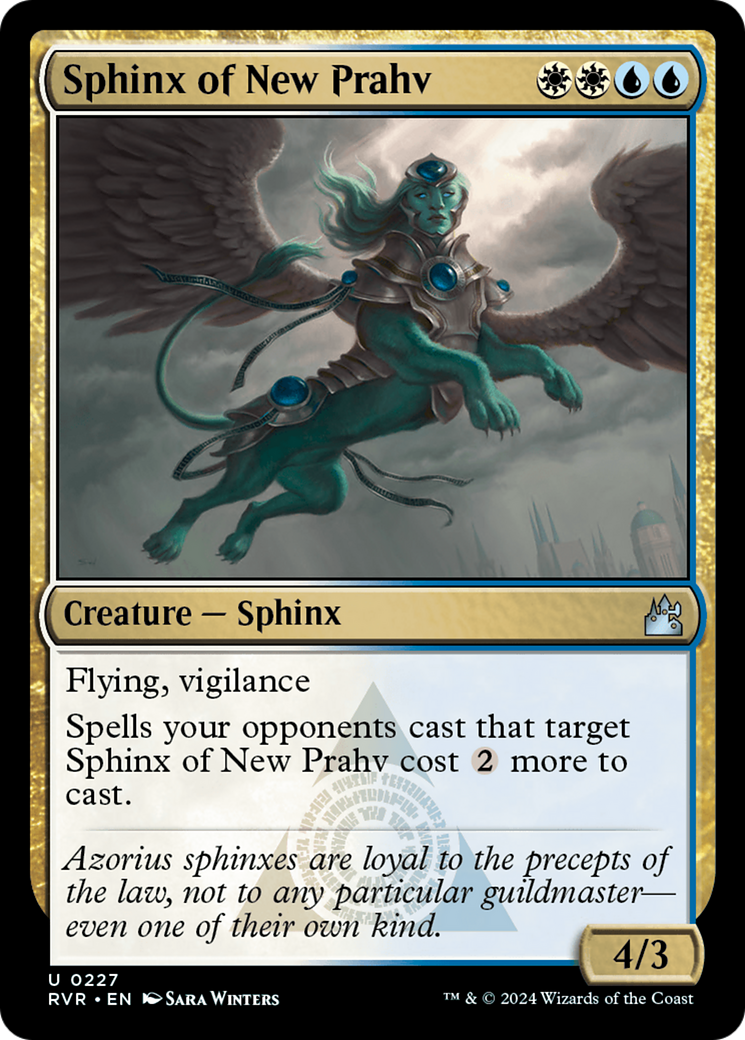 Sphinx of New Prahv [Ravnica Remastered] | Fandemonia Ltd