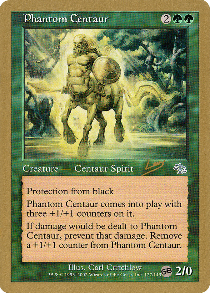 Phantom Centaur (Raphael Levy) (SB) [World Championship Decks 2002] | Fandemonia Ltd