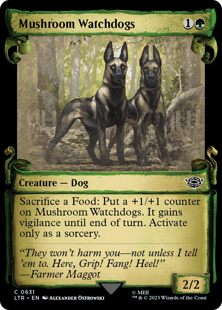 Mushroom Watchdogs [The Lord of the Rings: Tales of Middle-Earth Showcase Scrolls] | Fandemonia Ltd